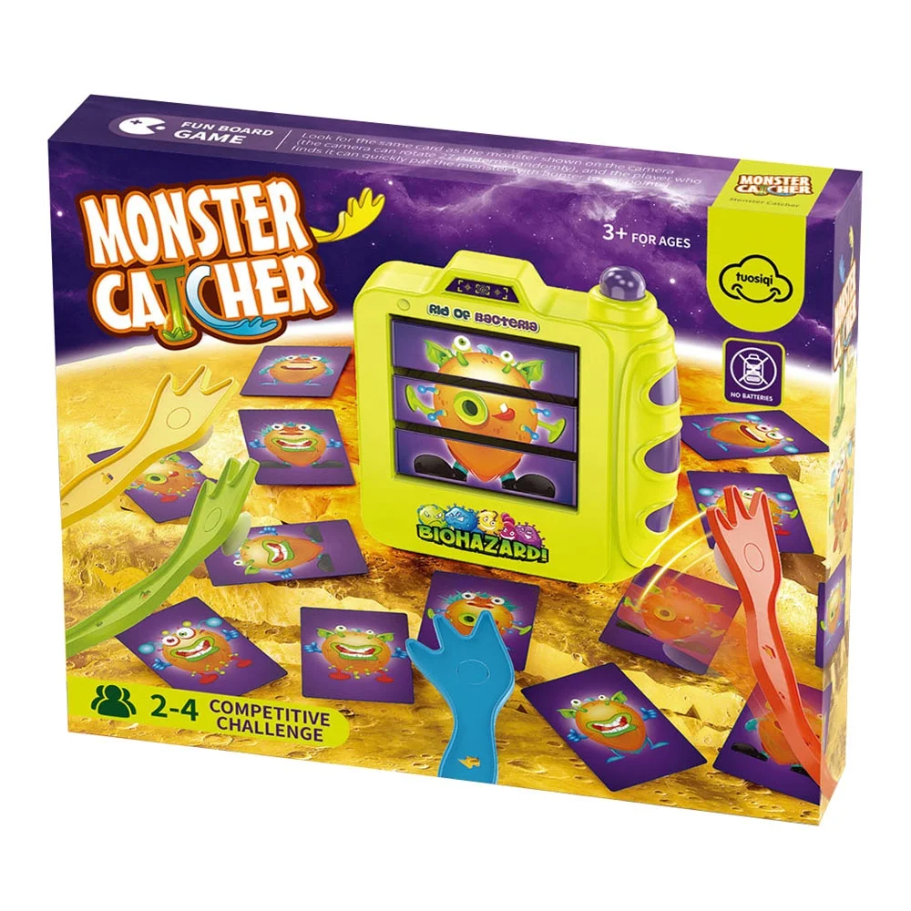Biohazard Monster Catcher Board Game Toy for Kids | Interactive