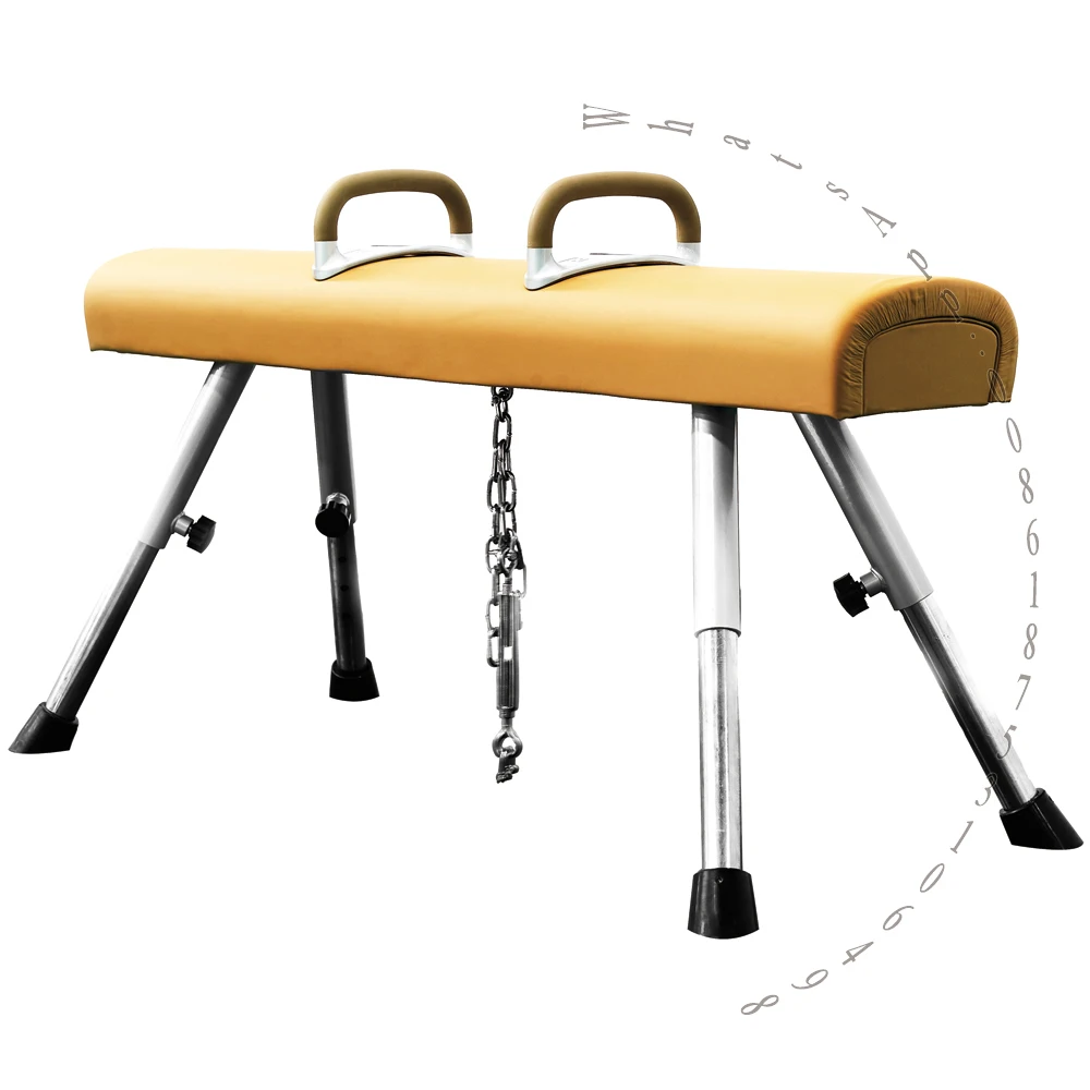 Kagamitan sa Gymnastics Low Pommel Horse para sa Pagpapahanda
