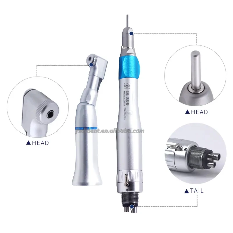 EX203C High-Speed Dental Handpiece kit with Low-Speed Turbine for Pana Max Push Button Kit for Dentist Polishing Tool