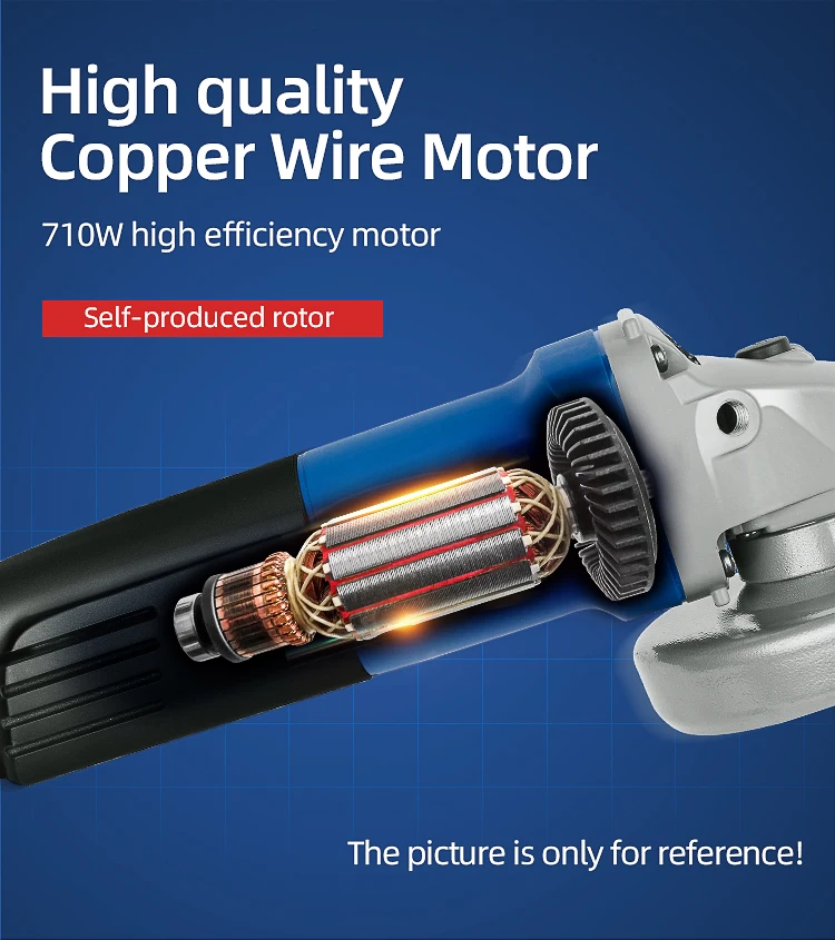 Dong Cheng Genuine Electric Angle Grinder Metal/wood/stone Grinding