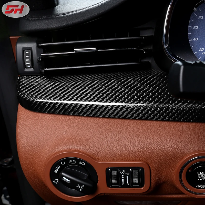 For 2017-up Maserati Quattroporte M156 10pcs carbon fiber interior dashboard panel trims paste type new model