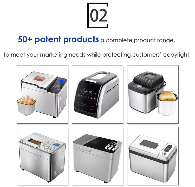 Multifunction Automatic Commercial Home 2LB Bread Maker