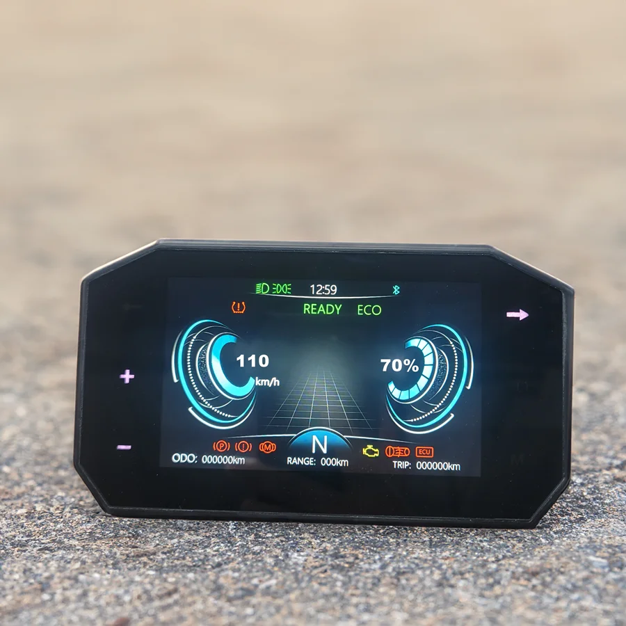 Full Touch Tft Navigation Display For Electric Motorcycles Ebike
