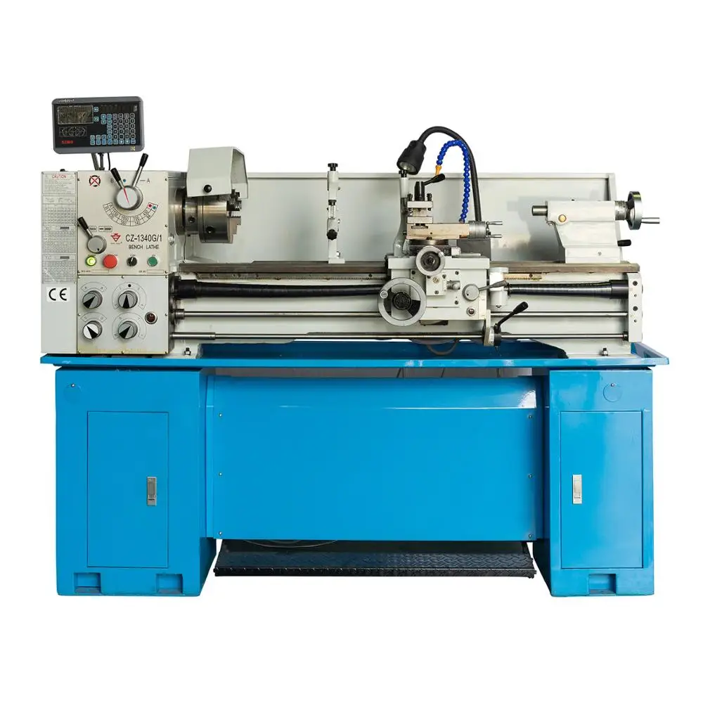 Bench Lathe CZ1340G Precision Metal Lathe Machine for Metal Processing