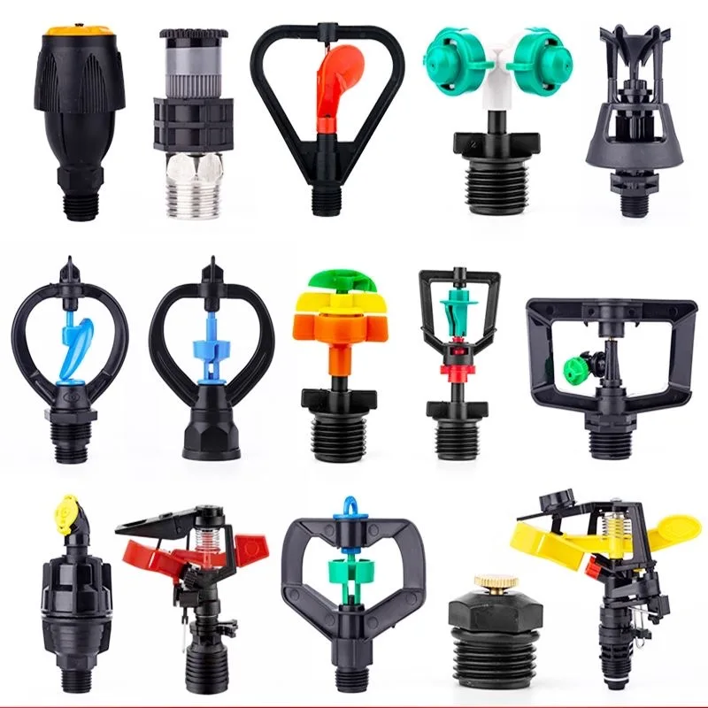 Open Field Garden Sprinkler Spray Farm Irrigation System Full Set 360 Rotation Spray Water Irrigation Meganet Sprinklers