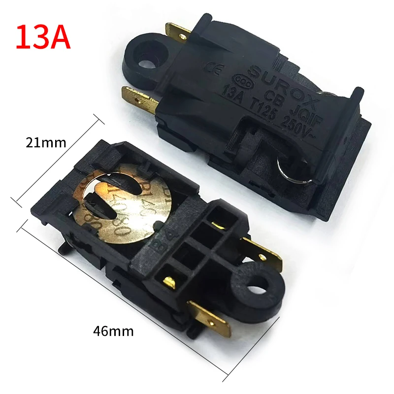 Black 13a Switch Accessories Electric Kettle Spare Parts With Cheap