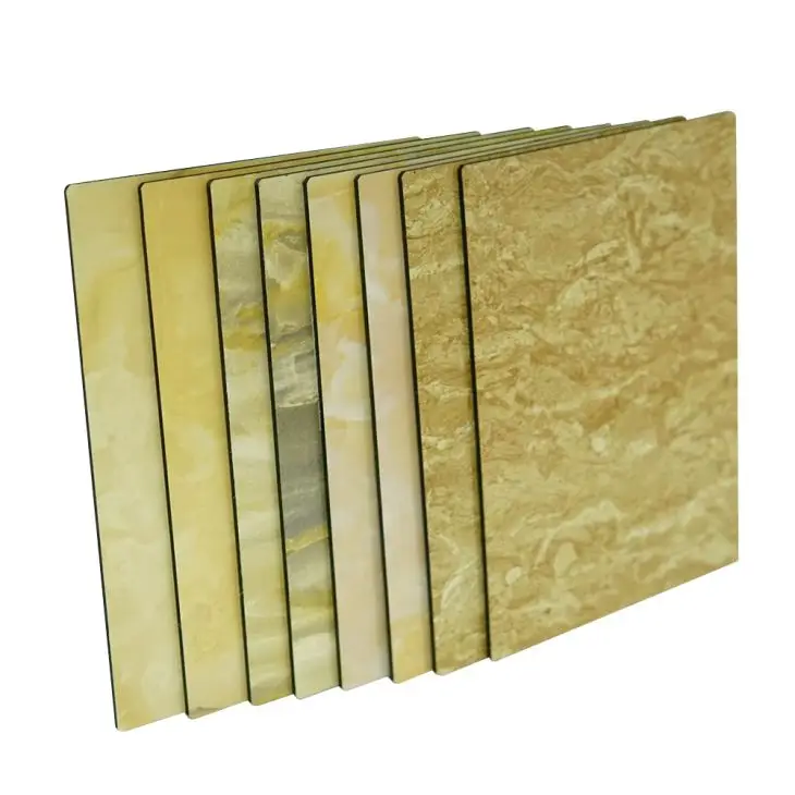 Marble Design Acp Sheet Aluminum Composite Panels Stone Color