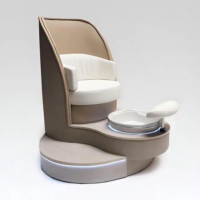 YUANKAI  Foot Nail  Spa  Foldable Foot Pedicure  Massage Chair Bed  Pedicure  and Nail Chair for Eyelash Tattoo Chair Salon Use