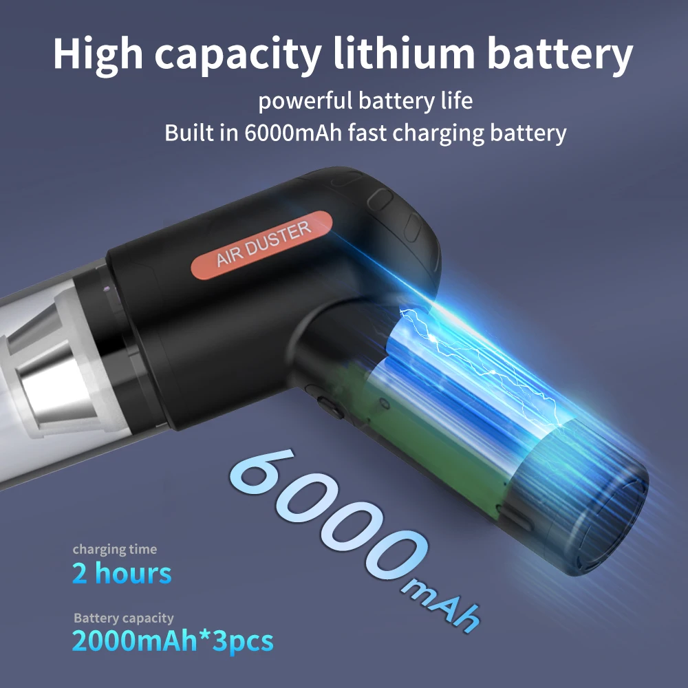 Автомобильный пылесос ручной высокого давления