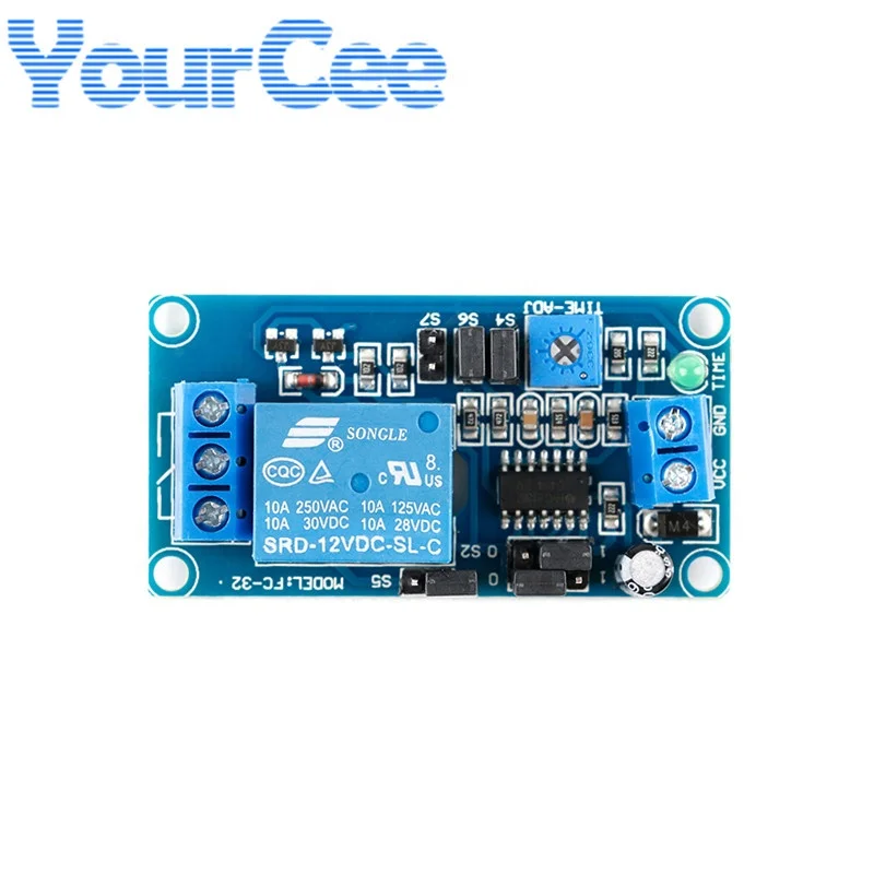 Marvellous Timer Modul, DC 5V 12V 24V Einstellbarer Zyklus Timer  Verzögerungs EIN/Aus Schalter Relais Modul (24V 0 15min
