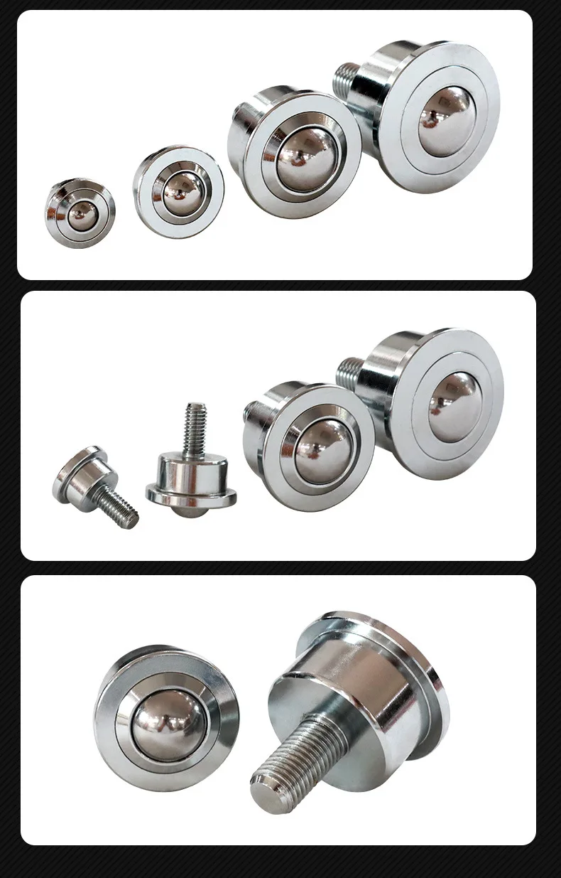 SP-FL Heavy Duty Ball Transfer Unit with rod screw Bearing System Long Life Conveyor Equipment industrial caster universal wheel