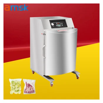 650 cabinet type rice powder seafood with aquatic products vacuum packaging machine full-automatic vertical large vacuum machine