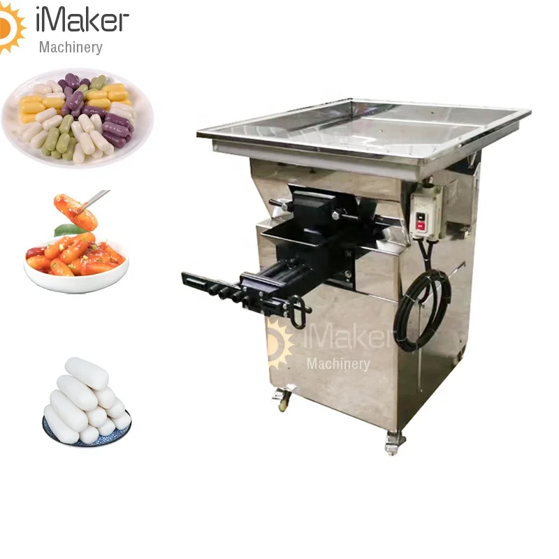 Industrial Automatic Korean Rice Cake Topokki Making Machine
