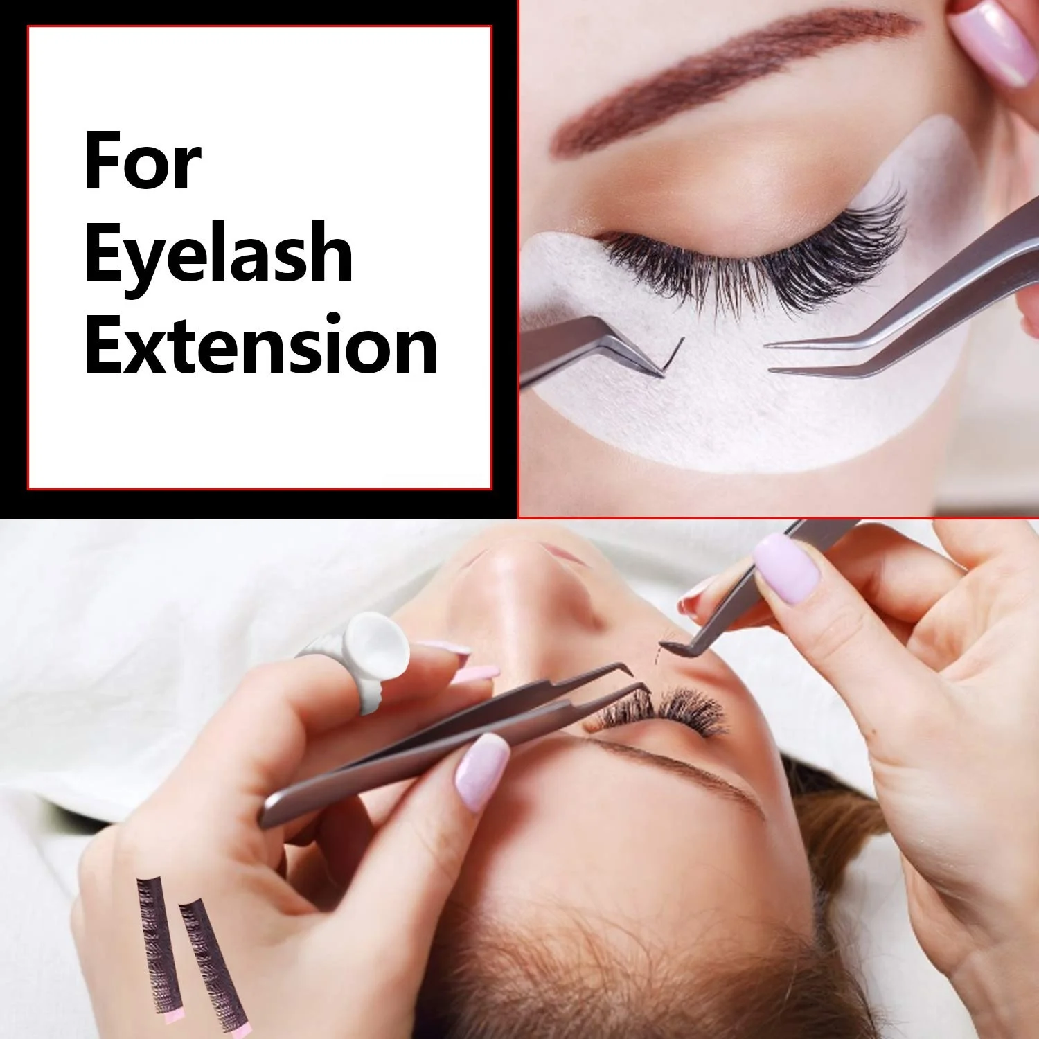 Нет минимального заказа ваш бренд 100 шт. одноразовые кольца для клея ресниц наращивания ногтей чашки