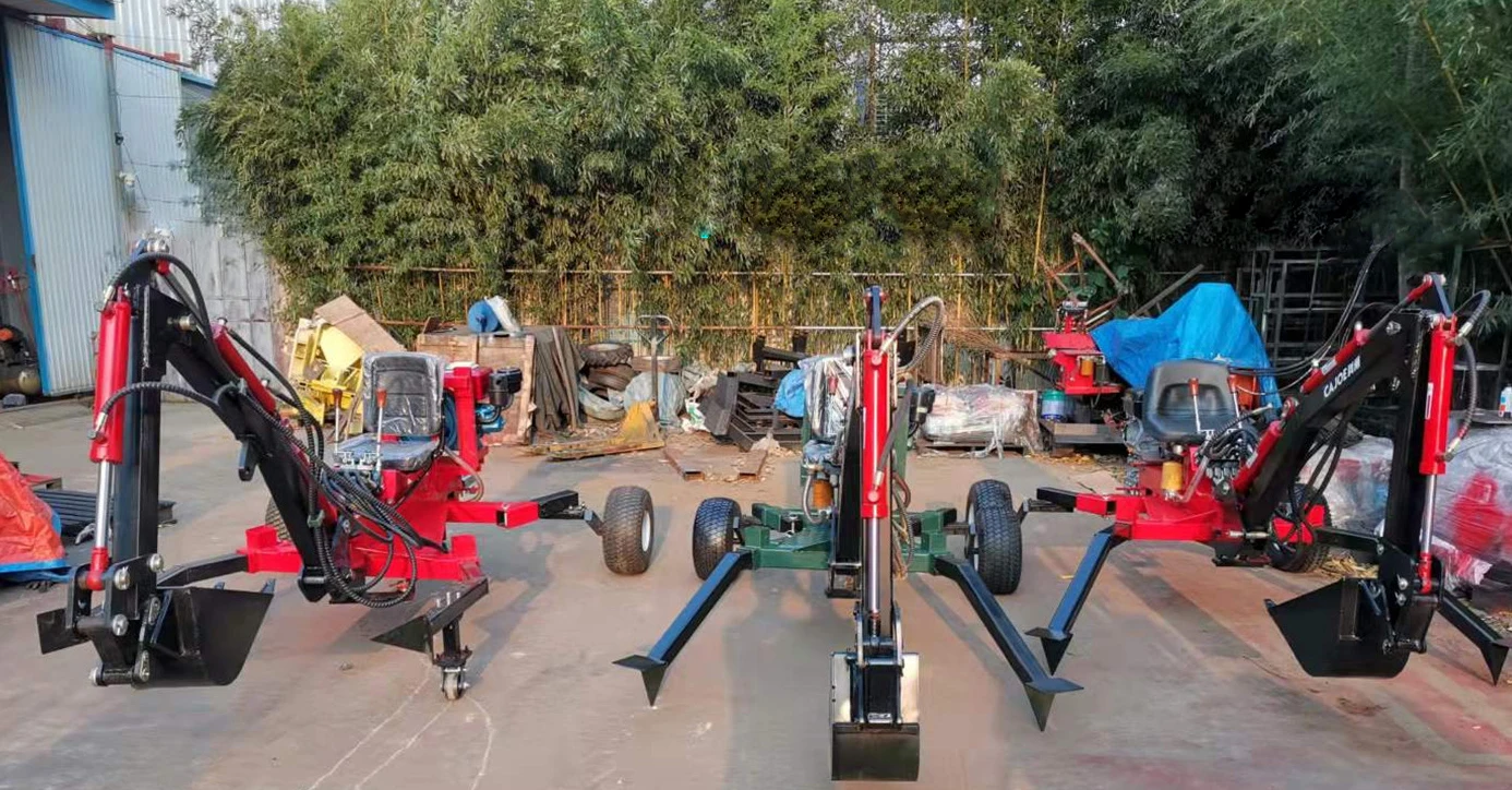 Mini Excavator Micro Digger Spider Type 1 Ton Small Bagger for Sale