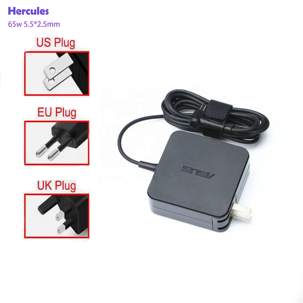 Compatible Acer 65W Power Adapter 19V 3.42A 5.5mm Tip for E5‑573