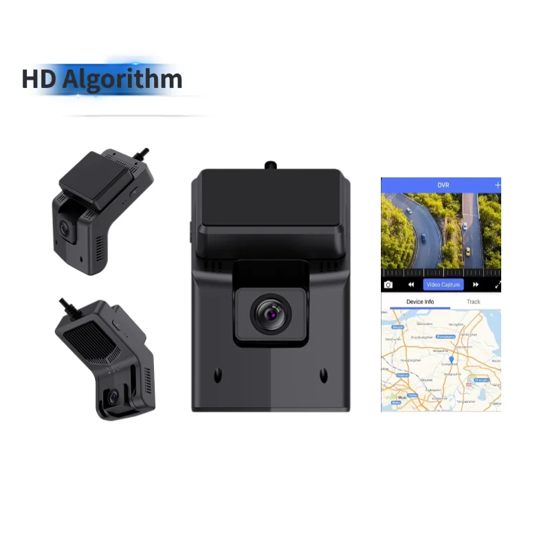 4G HD Algorithm GPS Tracker Dash Cam for Cars & Trucks Video GPS Tracker Camera Supports Glonass Beidou Lbs Positioning Modes