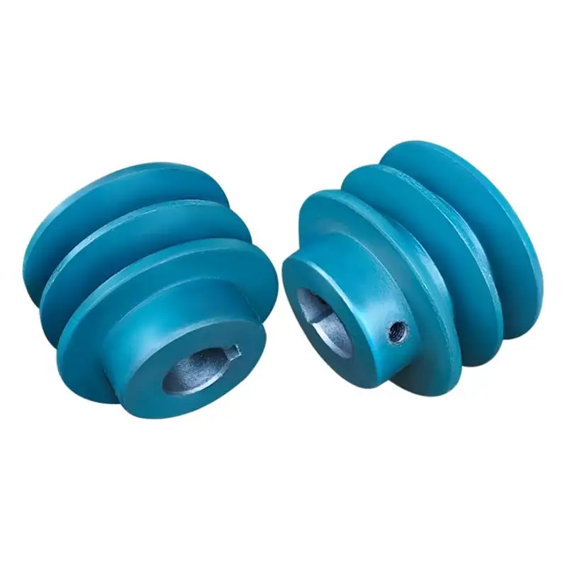 Customizable B-Type 2-Groove Concave-Convex Table Motor Drive Wheel Triangle Pulley Plastic V-Belt OEM Product Category