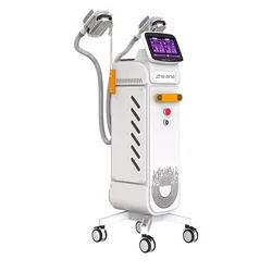 360 degree fat reduction machine cavitation cryolipolysis beauty equipment with laser pad