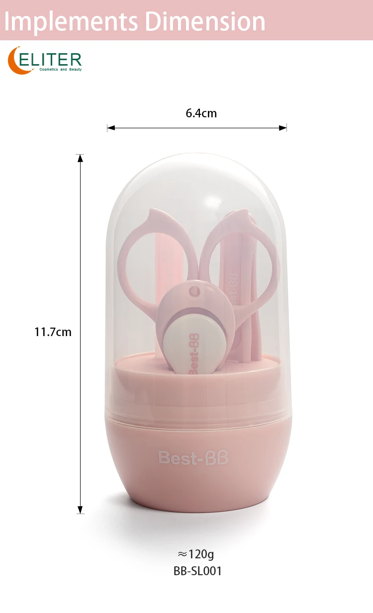 Baby Grooming Kit Pink