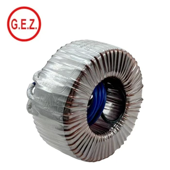GEZ Pure Copper 36 0 36 transformador 45 0 45 toroidal power transformer