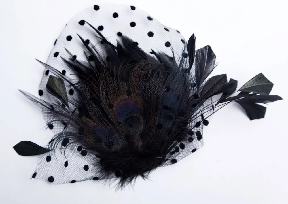 Fascinators 20s Gatsby Flapper Accessories Art Deco Party  display picture 1