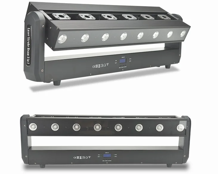 6 Heads Laser Beam Moving Head Beam Rgb 3in1 Strobe Light Led Disco