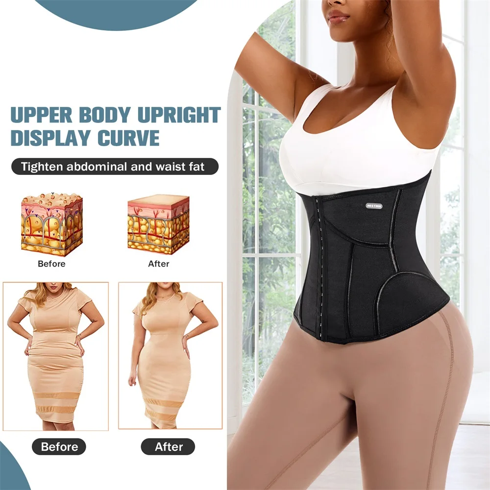 Custom Wrap Coset Waist Shaper Trainer Belt Women Body Waist Cinchers Lady Firm Tummy Control Shapewear for Women manufacture
