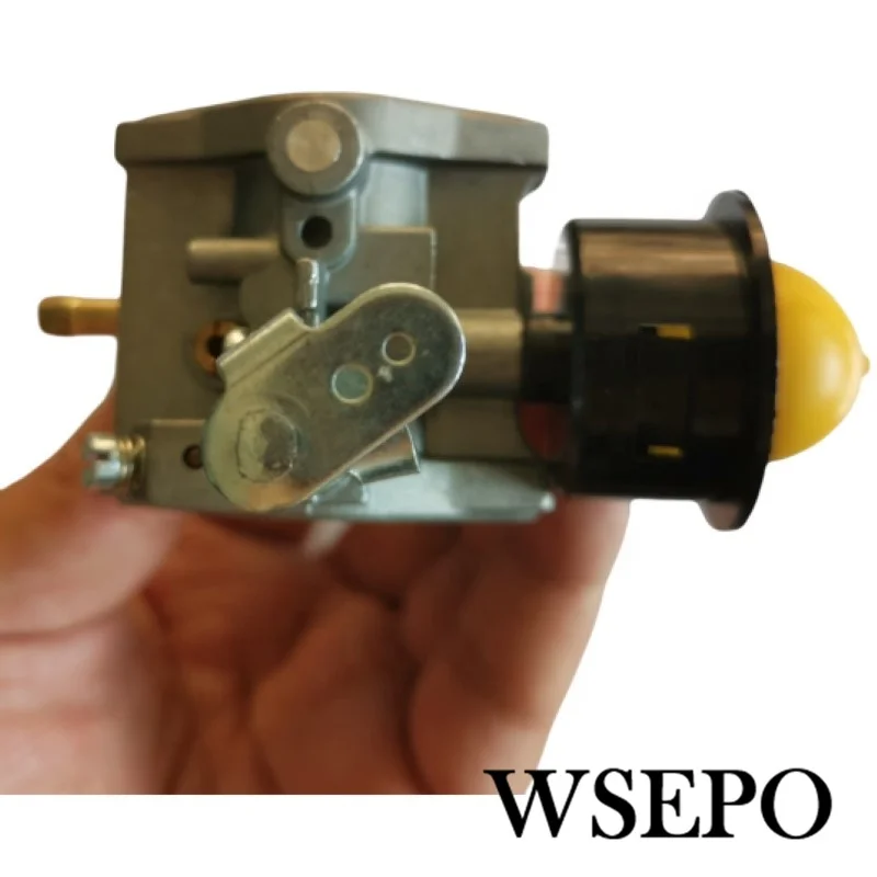 Carburetor With Primer Bulb for 1P56F Vertical Shaft 4 Stroke Gasoline Engine Lawnmover Garden Tiller Parts