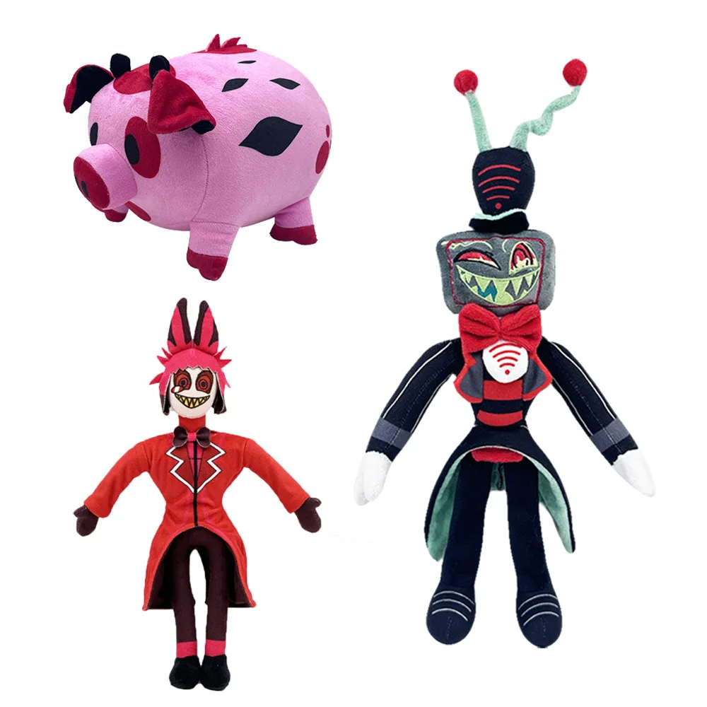 AL新着アラスターぬいぐるみヘルインアラスターフィギュアぬいぐるみ