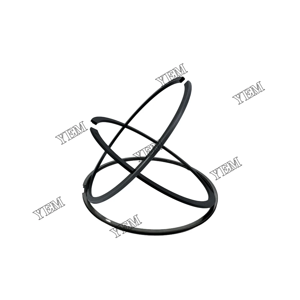 4 Set Piston Ring 0.5mm for Kubota V1505 Engine Parts (Fit One Engine) 3