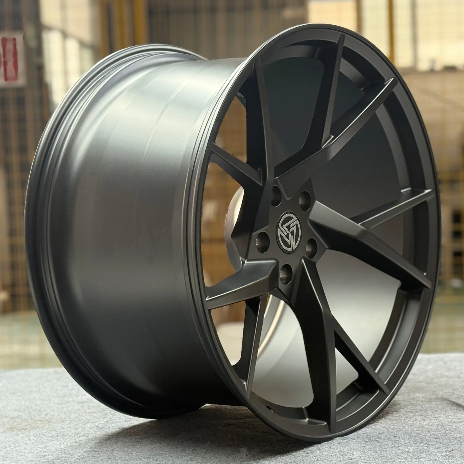 XL 1-Piece Monoblock Deep Dish Concave Alloy Wheels Car Rim Custom Forged Racing Car Wheel 5x114.3 5x120 5x112 Wheels - Image 6