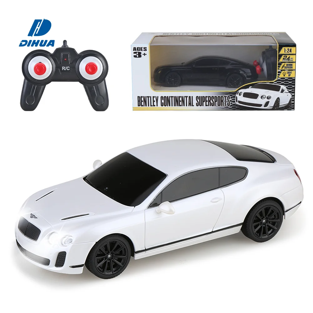 公式ライセンス取得済み 1/24 ベントレー・GT スーパースポーツ 2.4GHz リモコンスーパーカー（機能付きヘッドライト・フルコントロール対応、子供向け）