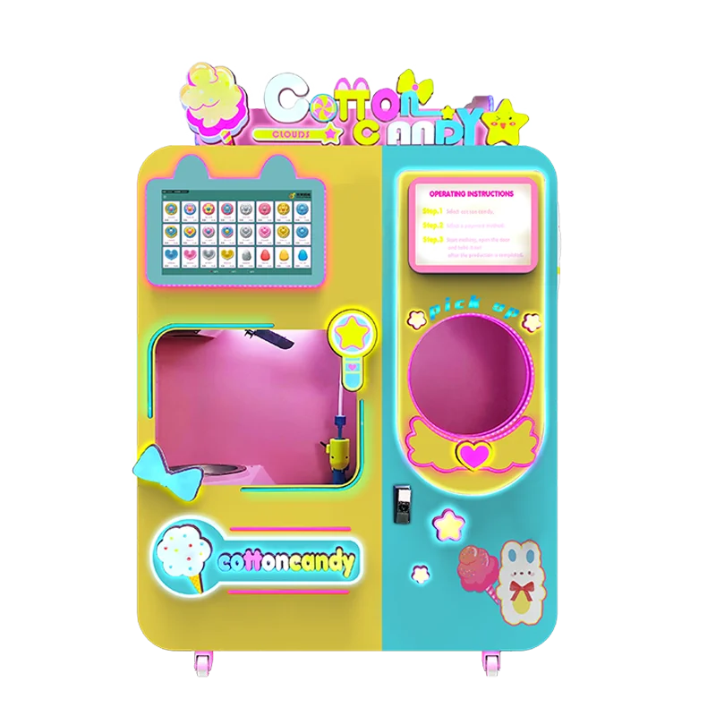 candyさん専用 Fully Automatic Cotton Candy Machine - Sweet Treats Made Easy
