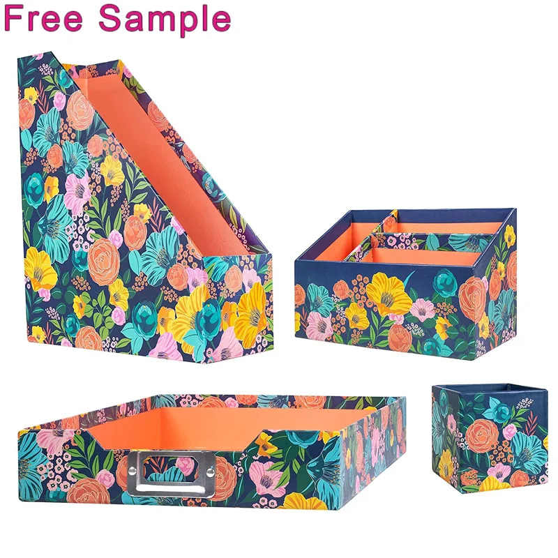 Новые поступления картонный органайзер для канцелярских принадлежностей Настольный офиса и школы