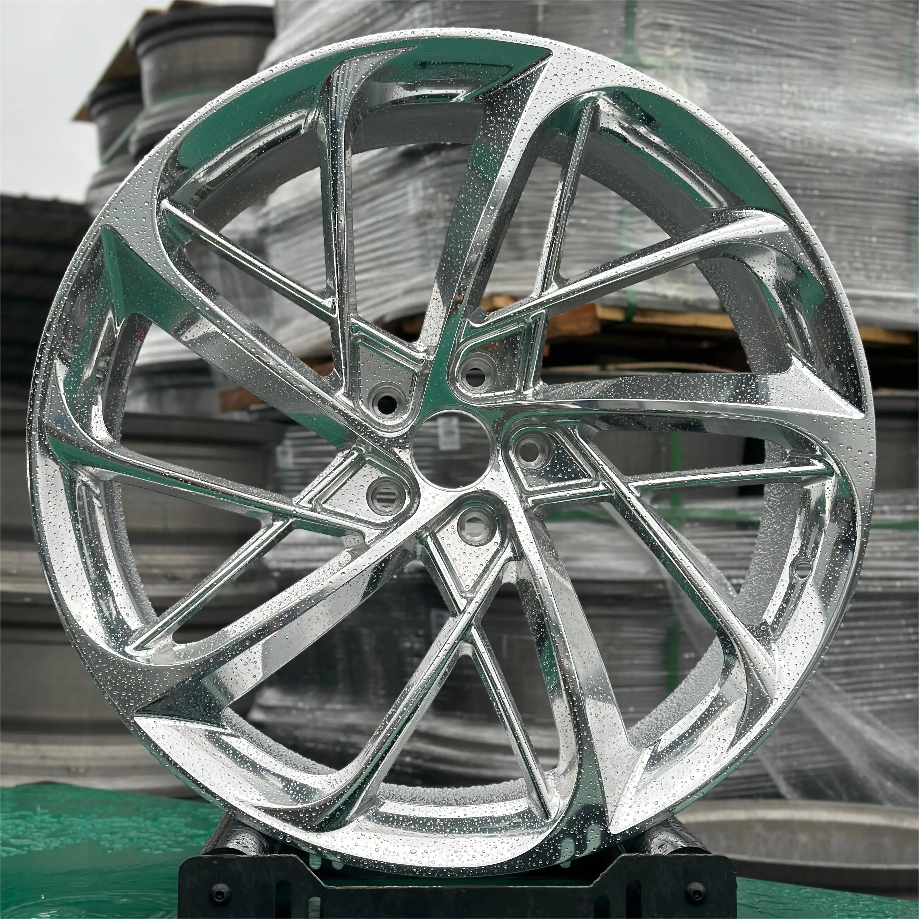 One-Piece Silver Polished Forged Wheel Custom Wheel Rim 16-30 Inches ...