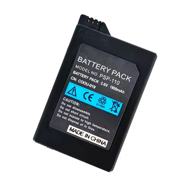 product cowon wholesale lithium 37v 1800mah rechargeable psp s110 psp2000 psp3000 psp 2000 s360 for gamepad game console battery-12