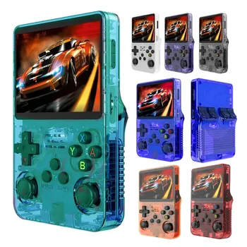 レトロゲーム機 R36S レトロ 3.5インチ IPSスクリーン 携帯ゲーム機