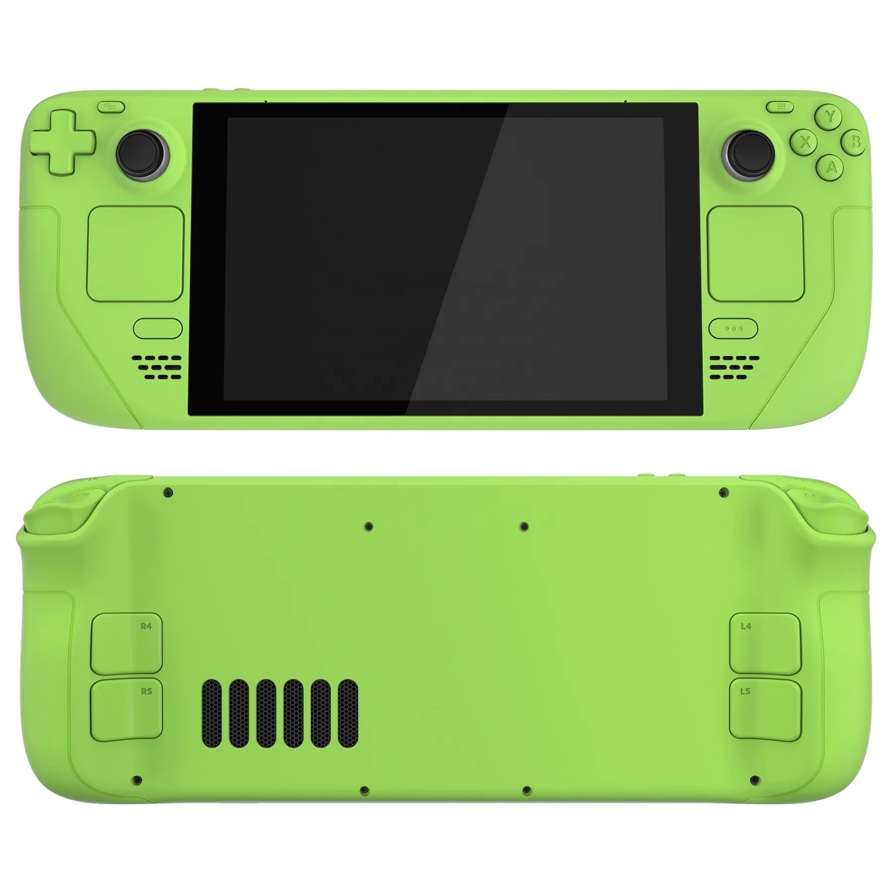 EXtremeRate Custom Front Back Housing Shell Full Replacement Shell for Steam Deck LCD Console Accessories
