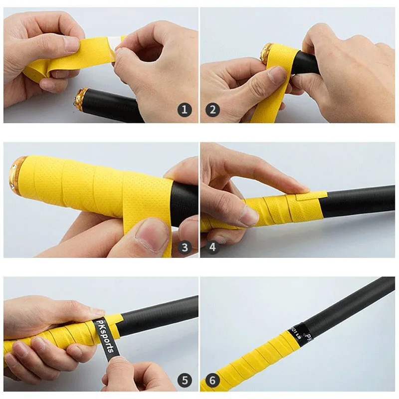 4 Pcs Racket Grip Tape Fishing Rod Grip Handle Protector Fishing Tape  Fishing Rod Grip Tapes Fishing Rod