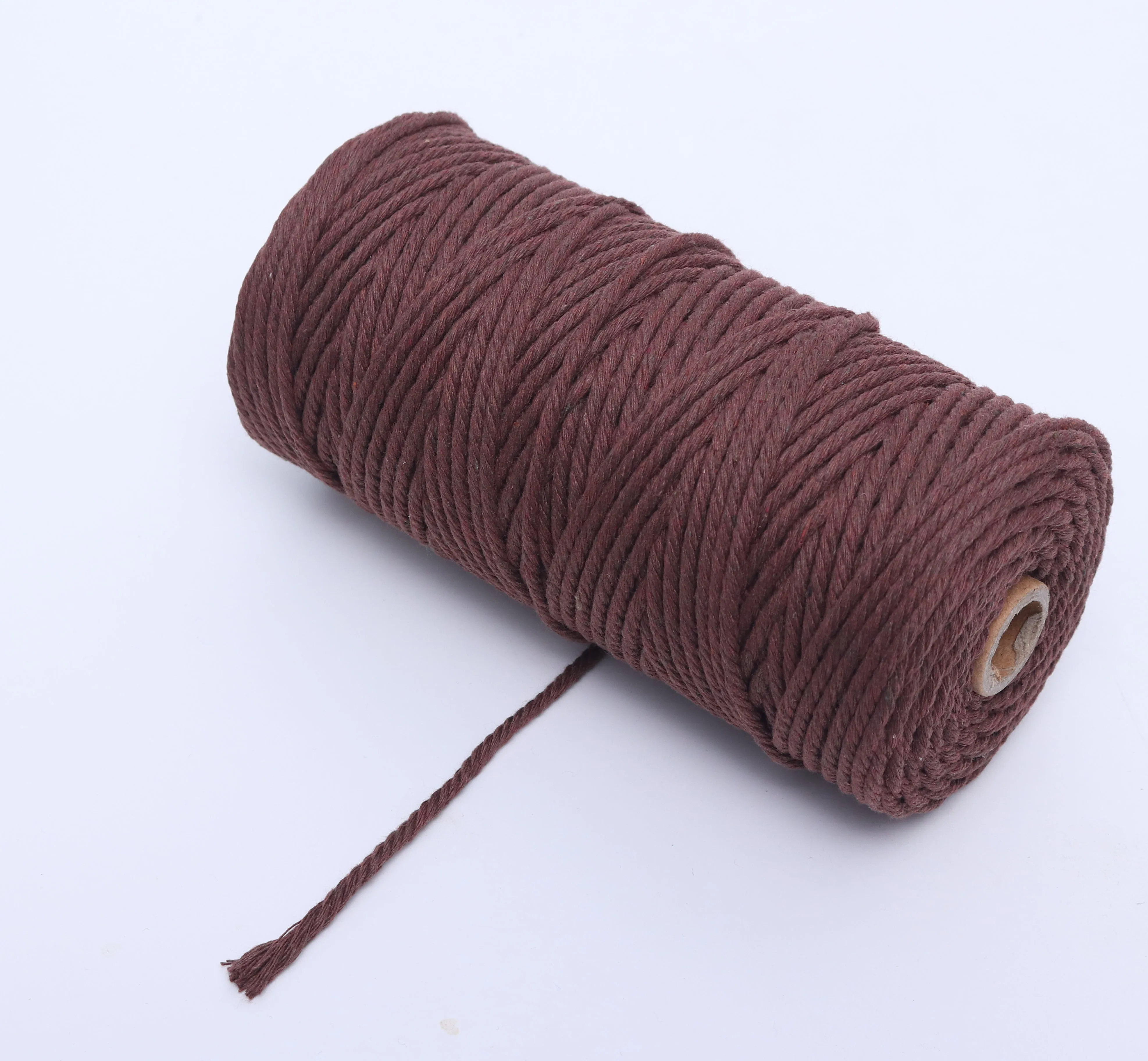 ready to ship macrame threads or macrame rope or cord macrame