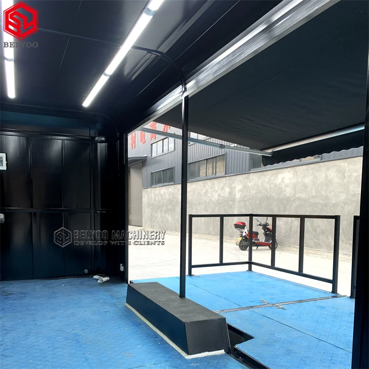 Custom Functional Mobile Stage Trailer Outdoor Events Advertising Digital Led Screen Billboard Food Trailer for Sale