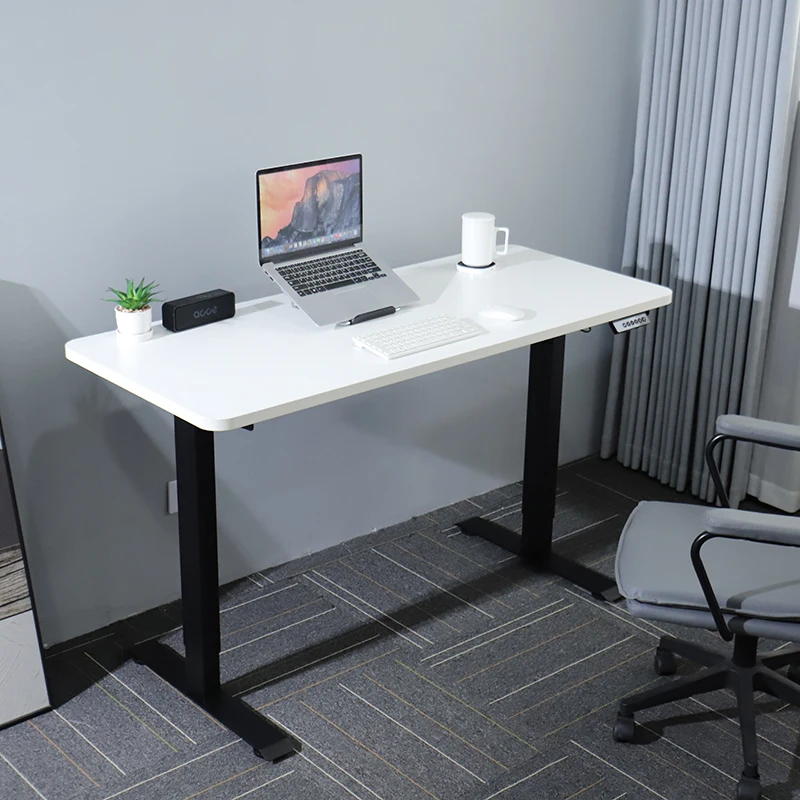 Strong Durable Dual Motor Adjustable Standup Desk Pc Sit Stand Desk Motorized Electric Raising Standing Desk for Computer