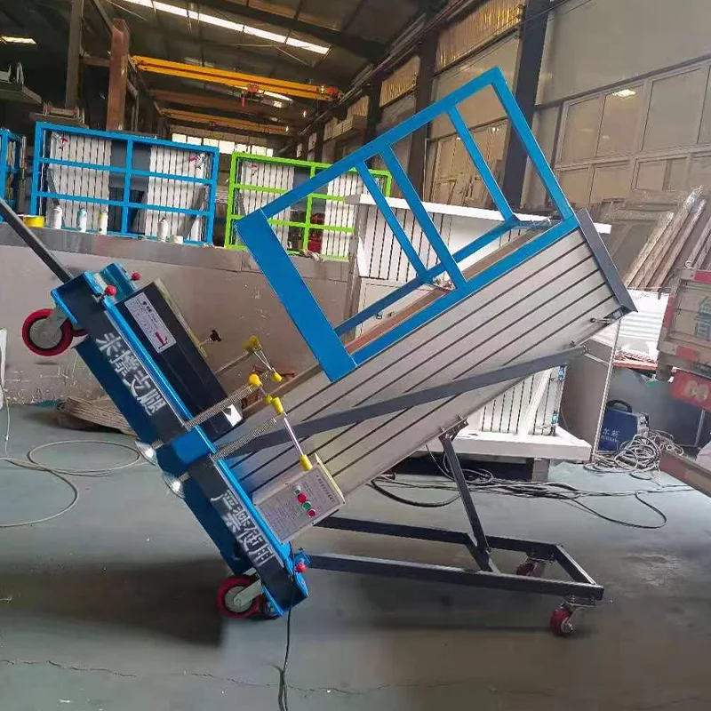 10 M 8m 6 Meter Single Mast Aluminum Alloy Man Lift Convenient and Easy to Carry Lift Platform with CE ISO