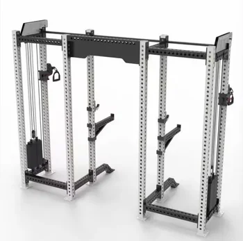 2024 factory direct Gym Fitness Machines Multi Function Station Smith Multi Function Smith Machine With Weight Stack