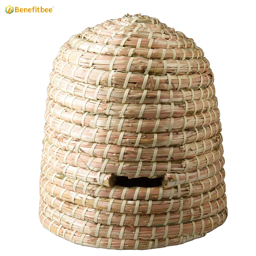 Beekeeping Tools Skep Straw Beehive Bee Cage
