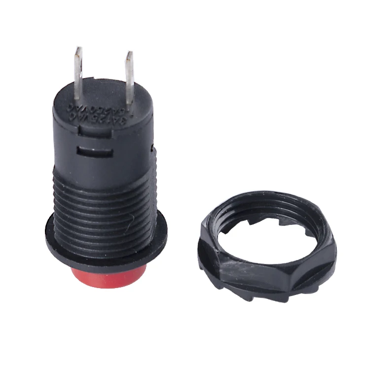 High Quality Push Button Switch 2 Positions on off Self Latching 12v Pushbutton Switch