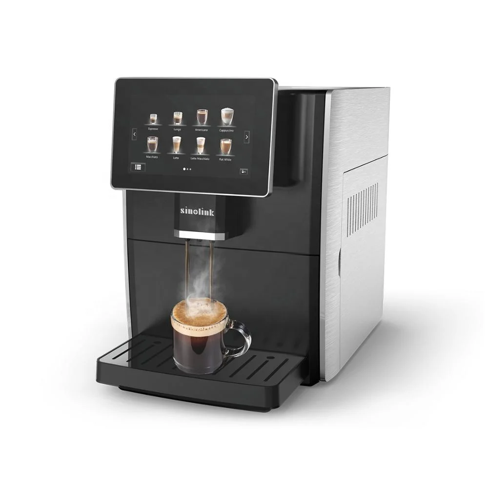 Programmable Touch Screen Automatic Commercial Coffee Machine