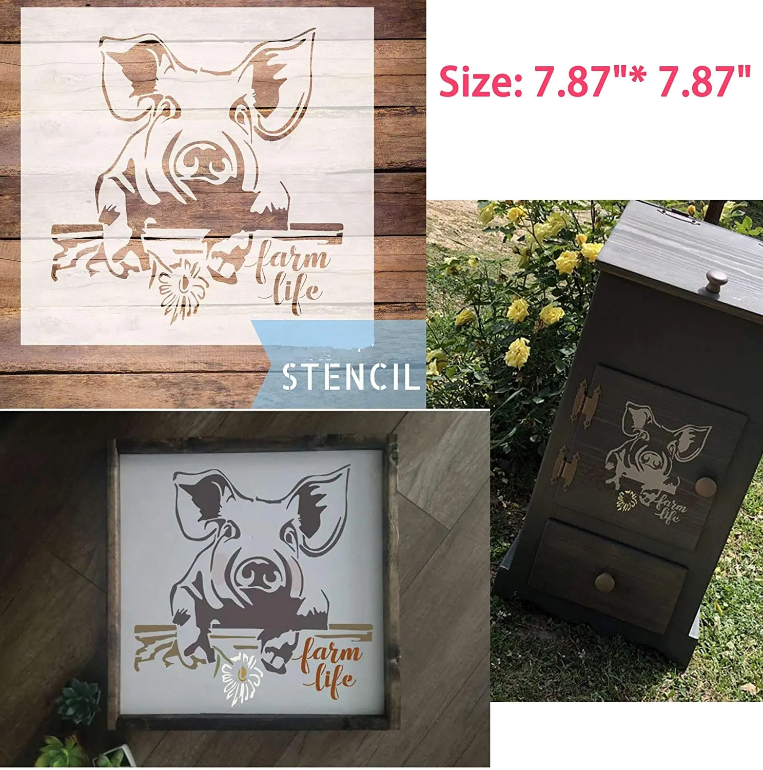 Mandala Stencils Set (12x12 Inch) Painting for Wood Wall Furniture ...