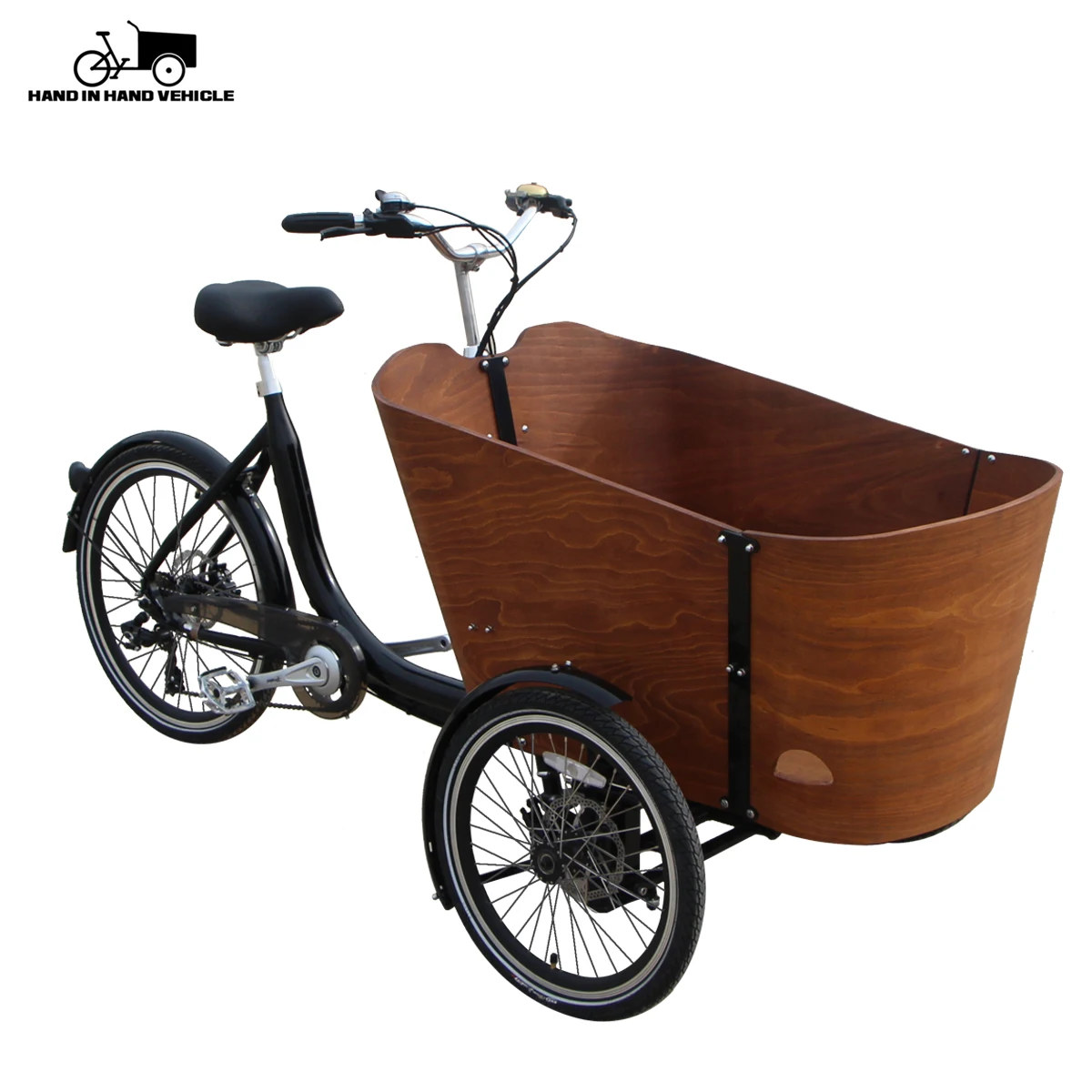 wooden 3 wheel bike